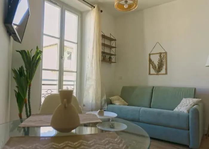 Palais Riviera Chaleureux Lumineux Et Climatise Ницца